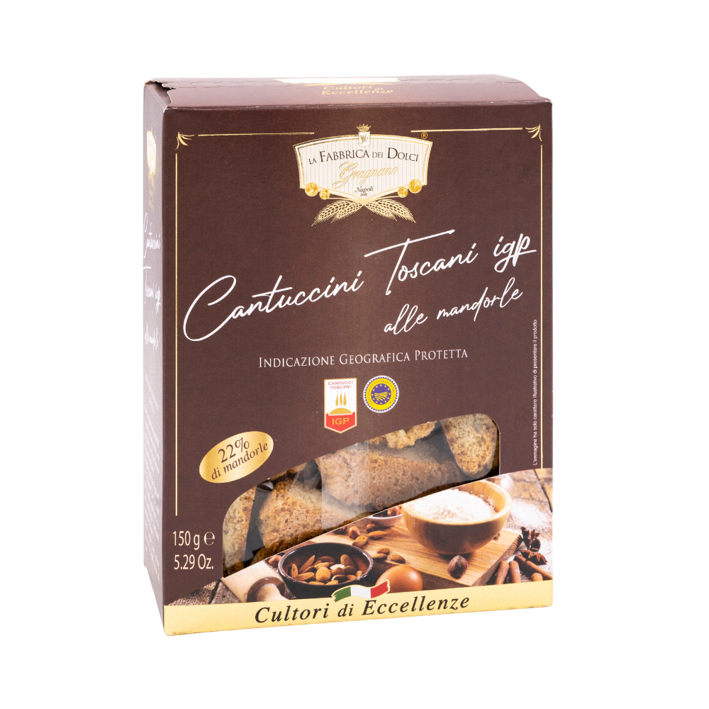 Biscotti Specialità di Pasticceria Italiana Cantucci Toscani IGP