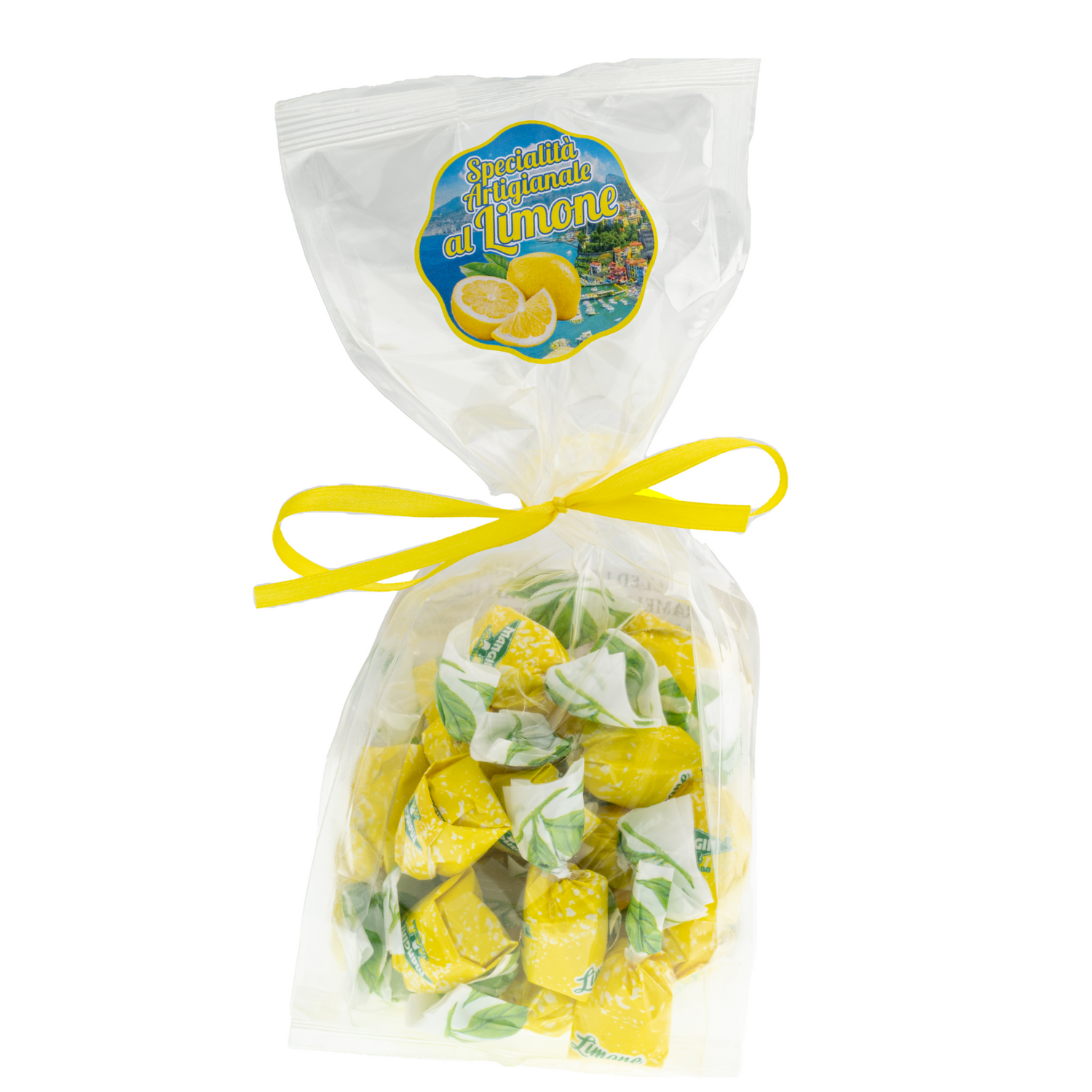 Caramelle ripiene al limone