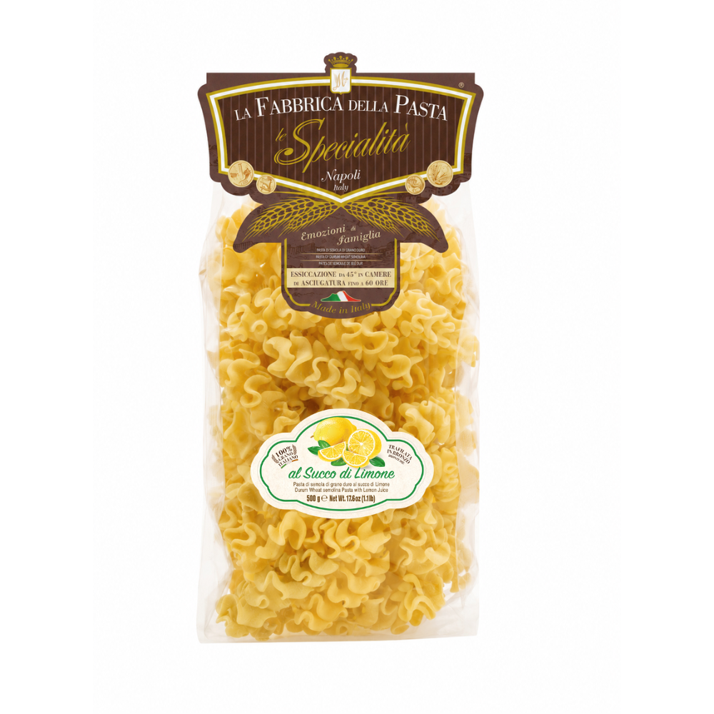 Pennette with Sorrento PGI Lemon Juice